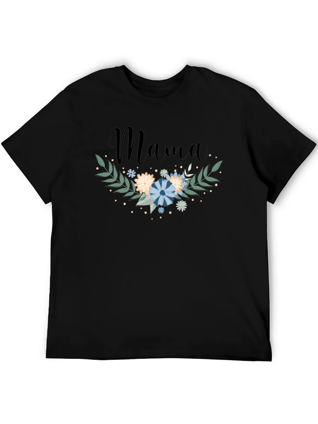 Mama Floral Graphic Tee - Trendy Mom Shirt product image 5