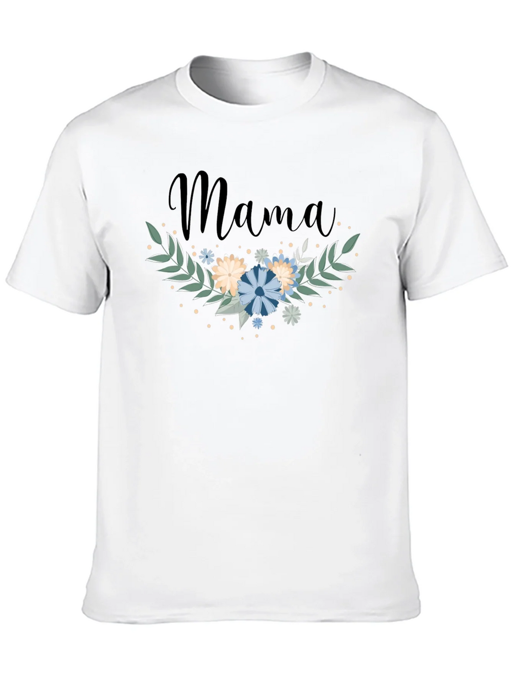Mama Floral Graphic Tee - Trendy Mom Shirt product image 9