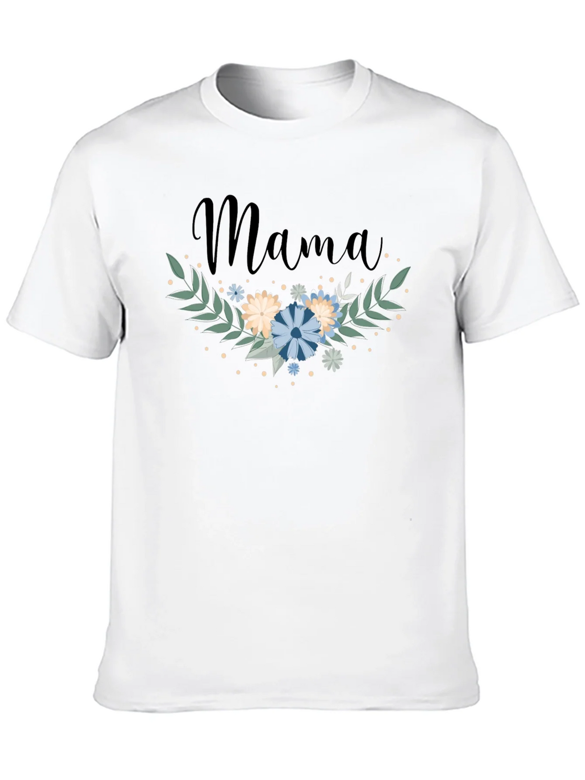 Mama Floral Graphic Tee - Trendy Mom Shirt product image 9