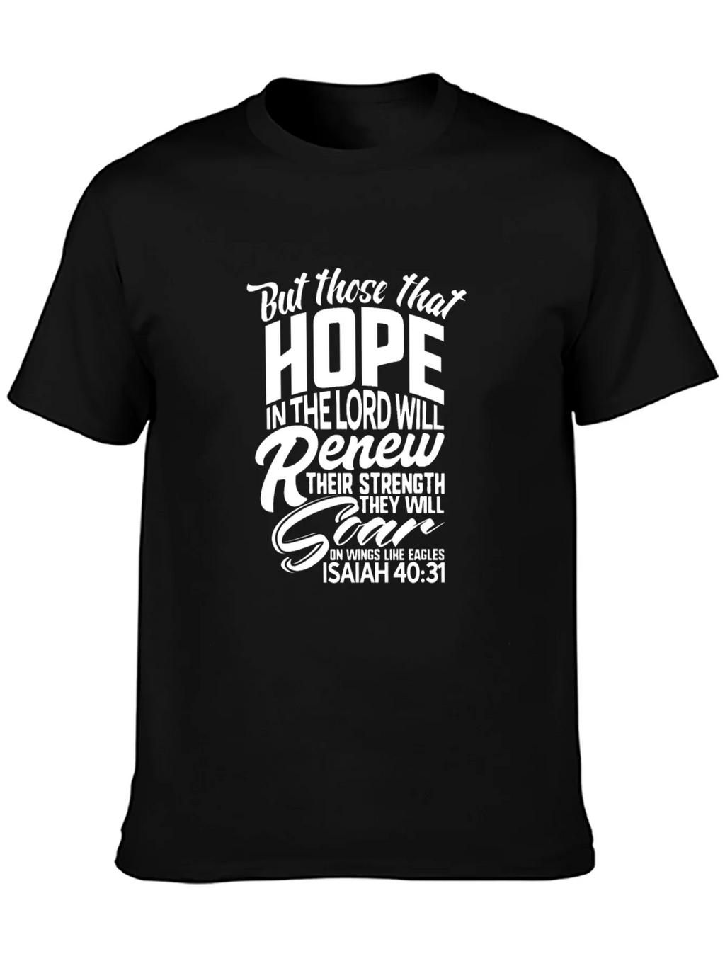 Faith Inspired T-Shirt: Isaiah 40:31 product image 2