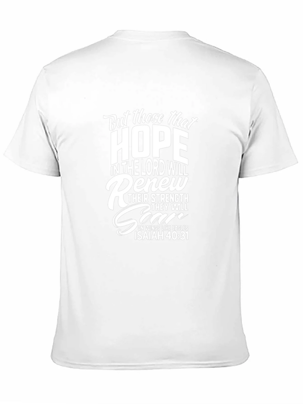 Faith Inspired T-Shirt: Isaiah 40:31 product image 6