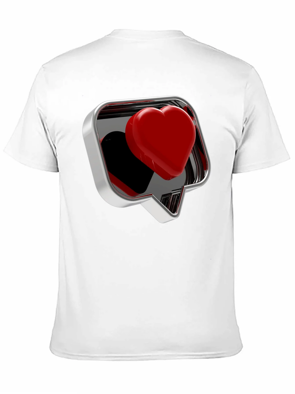 Heart Like Graphic Tee - Stylish Black T-Shirt for Men product image 10