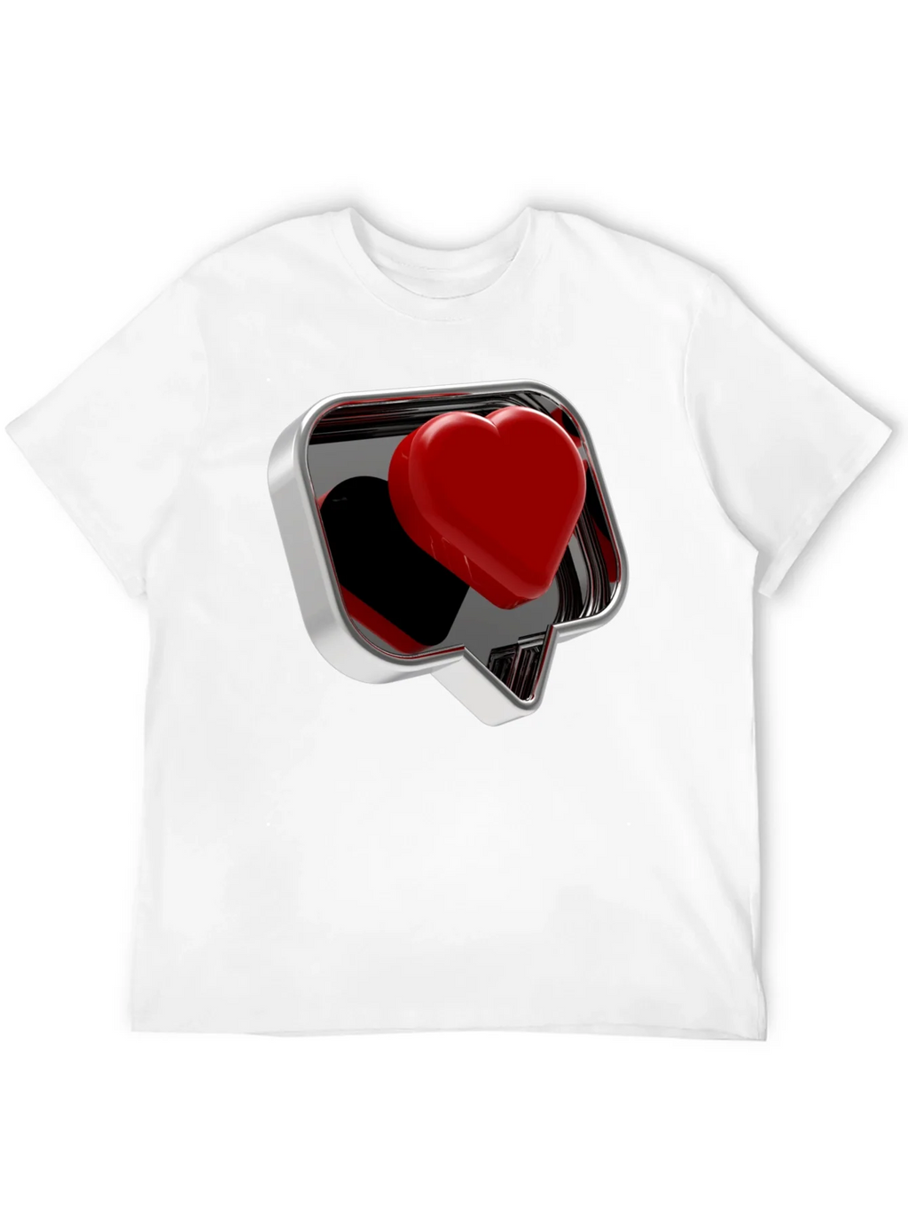 Heart Like Graphic Tee - Stylish Black T-Shirt for Men product image 11