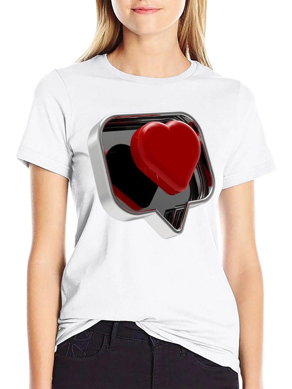 Heart Like Graphic Tee - Stylish Black T-Shirt for Men product image 8