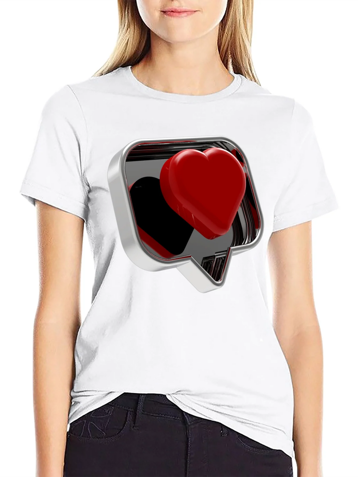 Heart Like Graphic Tee - Stylish Black T-Shirt for Men product image 8