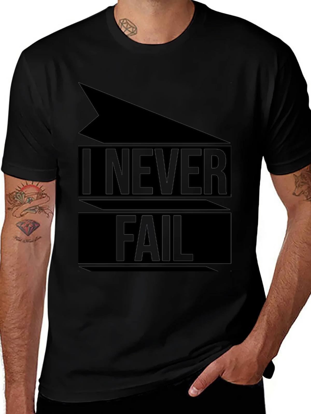 I Never Fail Graphic T-Shirt product image 1