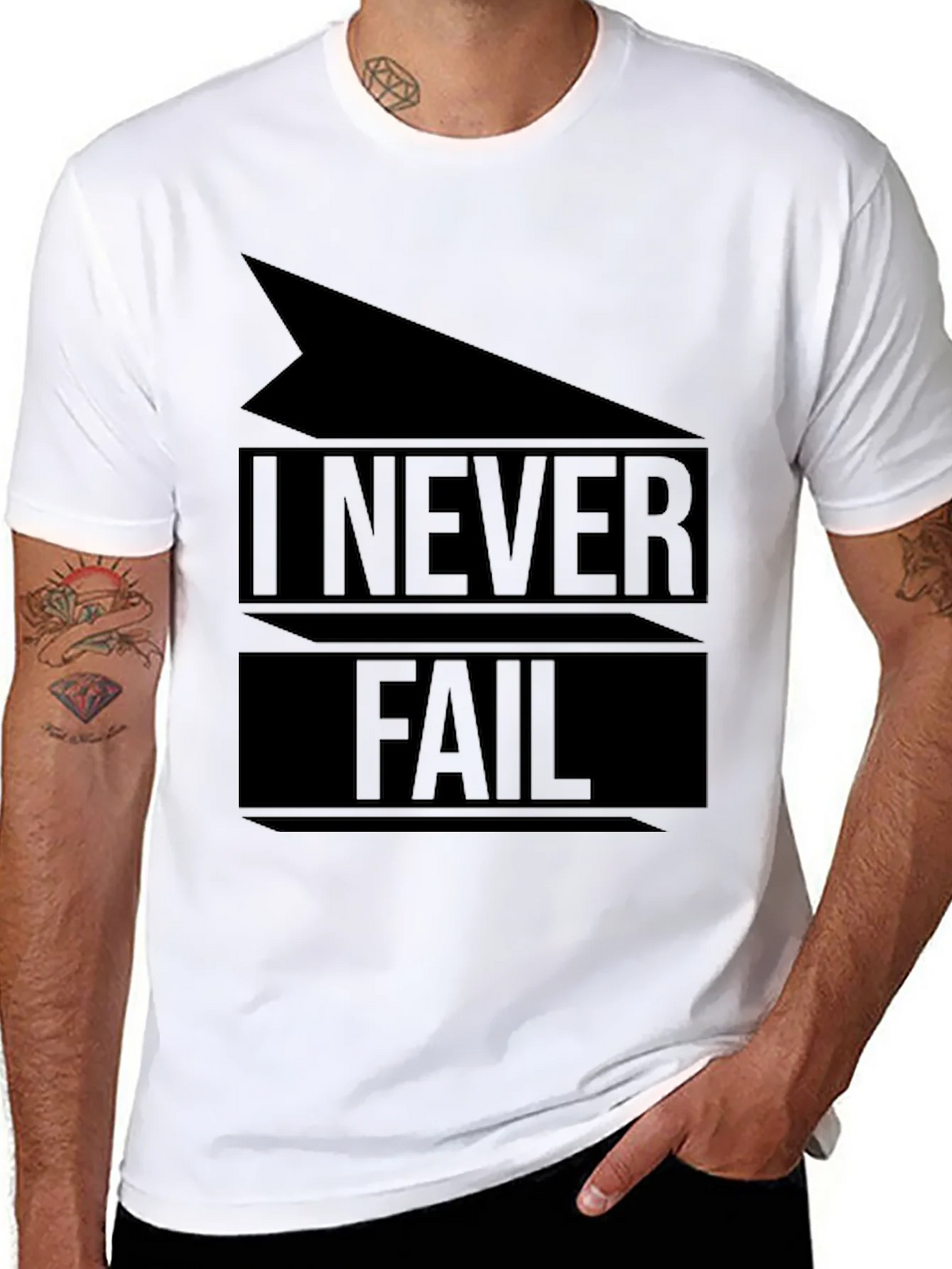 I Never Fail Graphic T-Shirt product image 2
