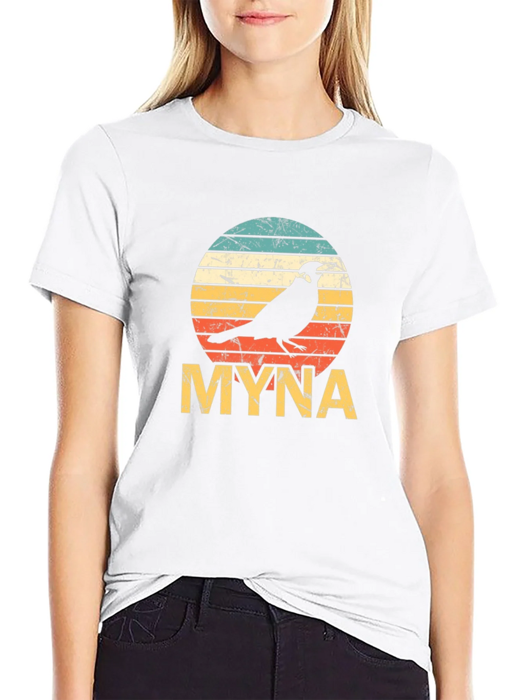 Retro Myna Bird T-Shirt - Vintage Graphic Tee product image 4