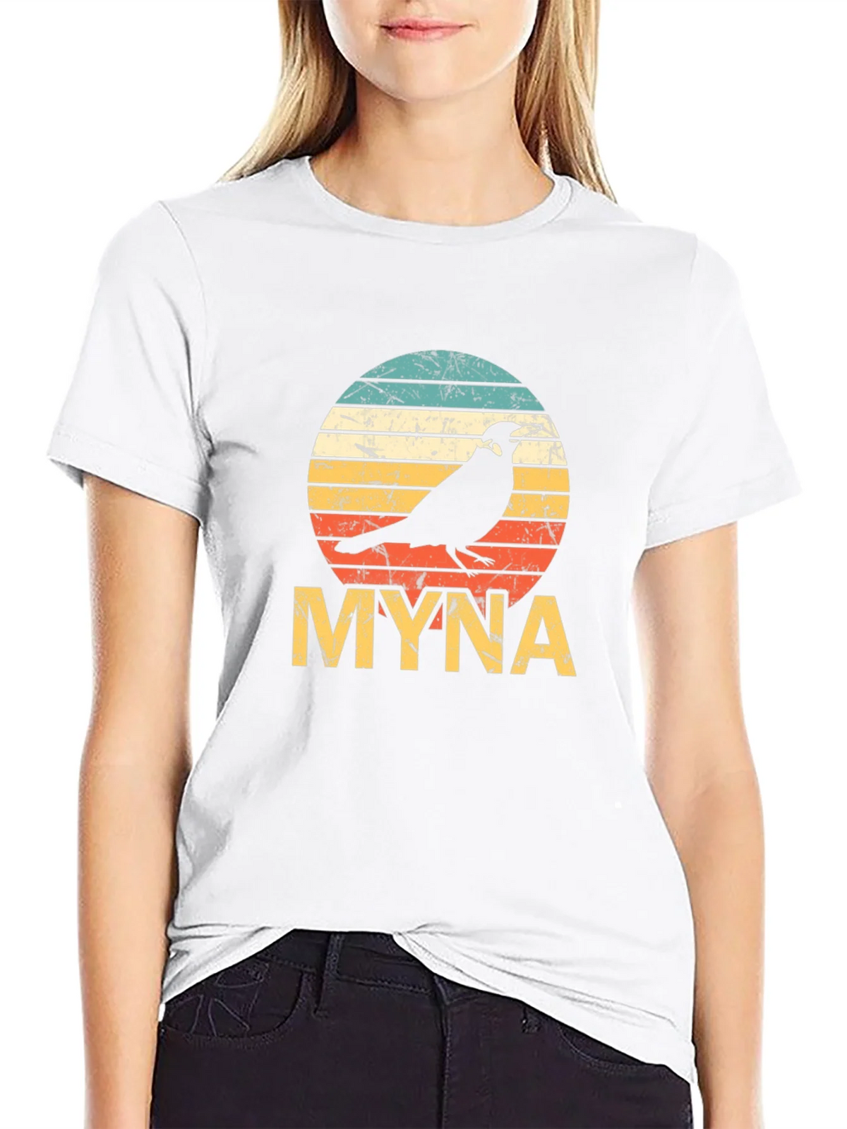 Retro Myna Bird T-Shirt - Vintage Graphic Tee product image 4