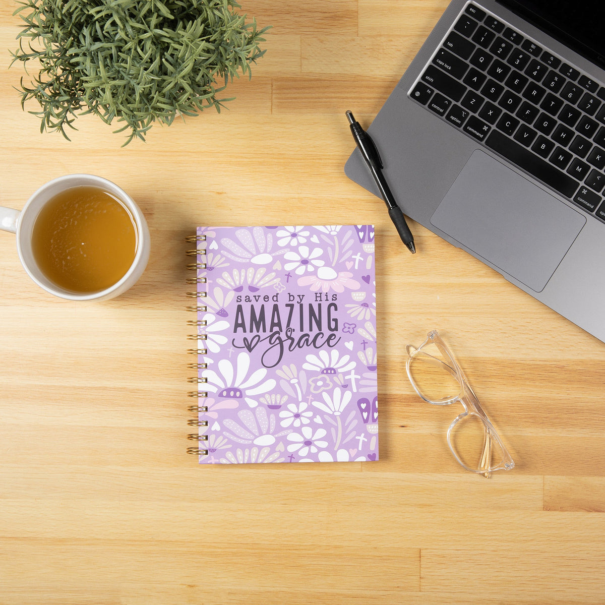 Love in Faith | Spiral Journal Collection - Stylish Faith Notebook for Daily Thoughts, Scripture Notes, Prayer & Goal Setting