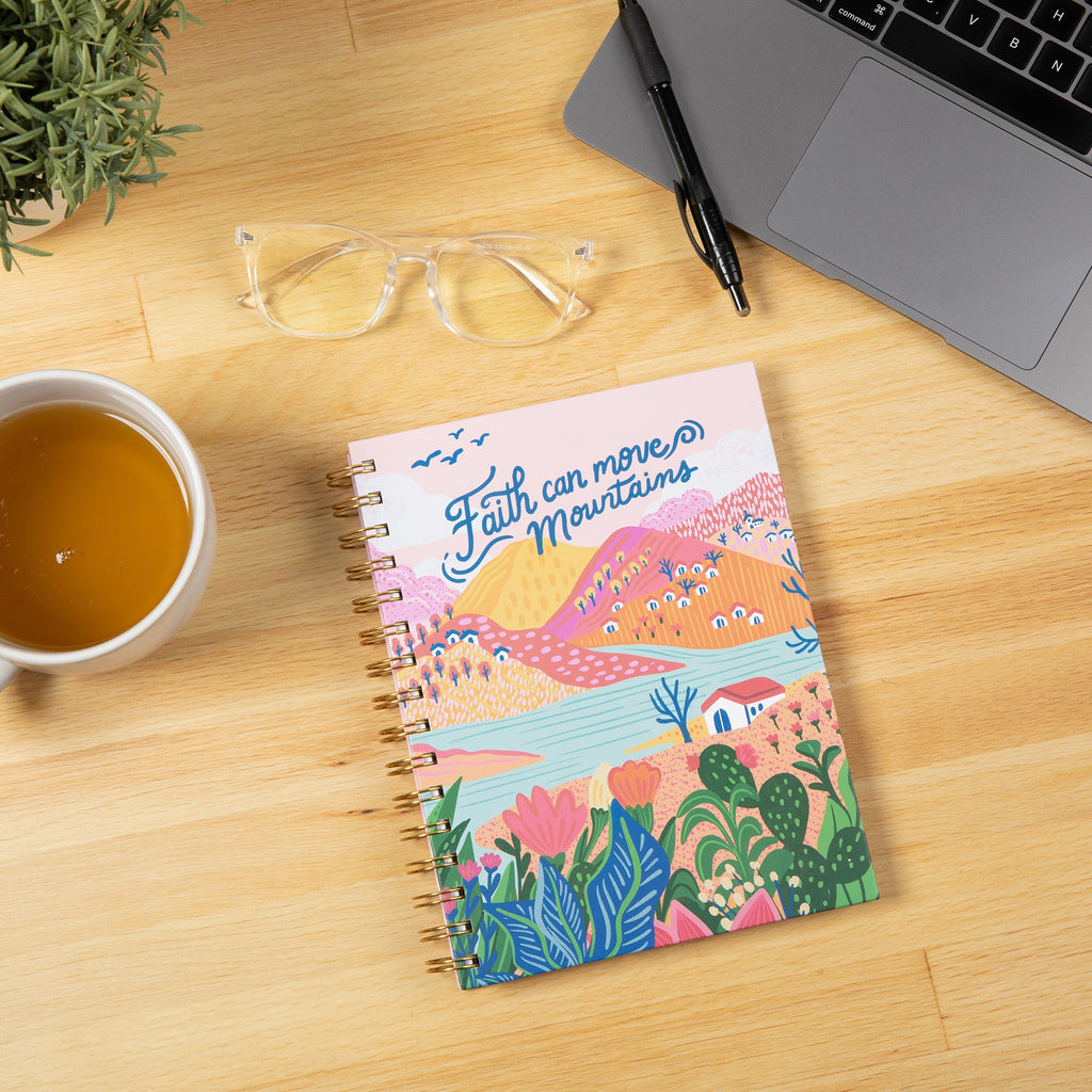 Love in Faith | Spiral Journal Collection - Stylish Faith Notebook for Daily Thoughts, Scripture Notes, Prayer & Goal Setting