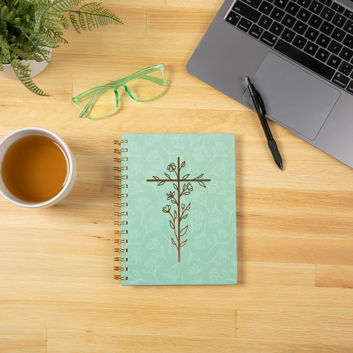 Love in Faith | Spiral Journal Collection - Stylish Faith Notebook for Daily Thoughts, Scripture Notes, Prayer & Goal Setting
