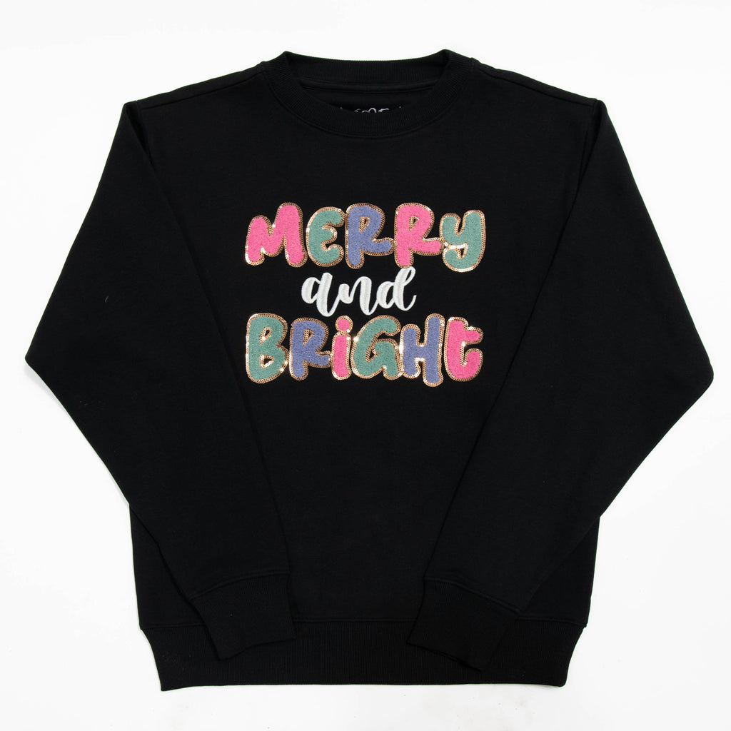 Merry and Bright Embellished Sweatshirt - 24 product image 3
