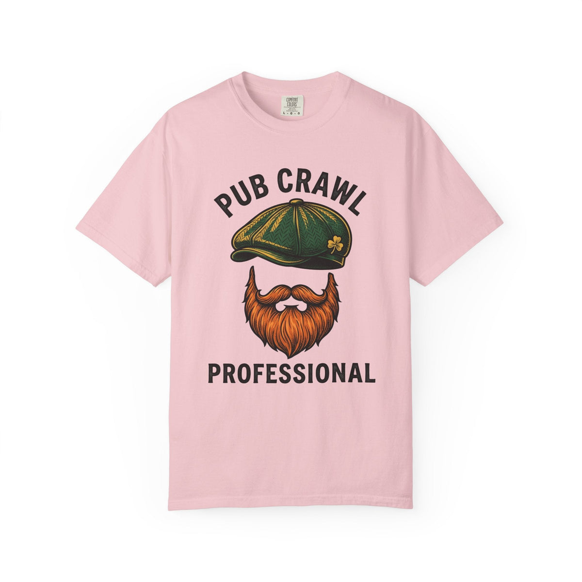 Leprechaun Hat Beard Shirt St Patrick's Day Drinking Unisex Gift Vintage Tee Top