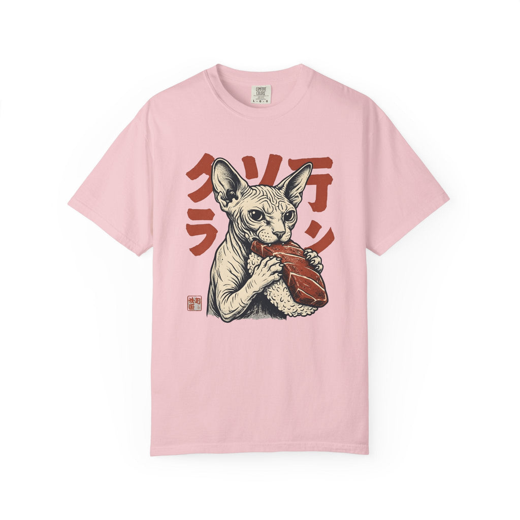 Sphynx Cat Sushi Shirt Food Gift Women Tattoo Art Tee product image 3