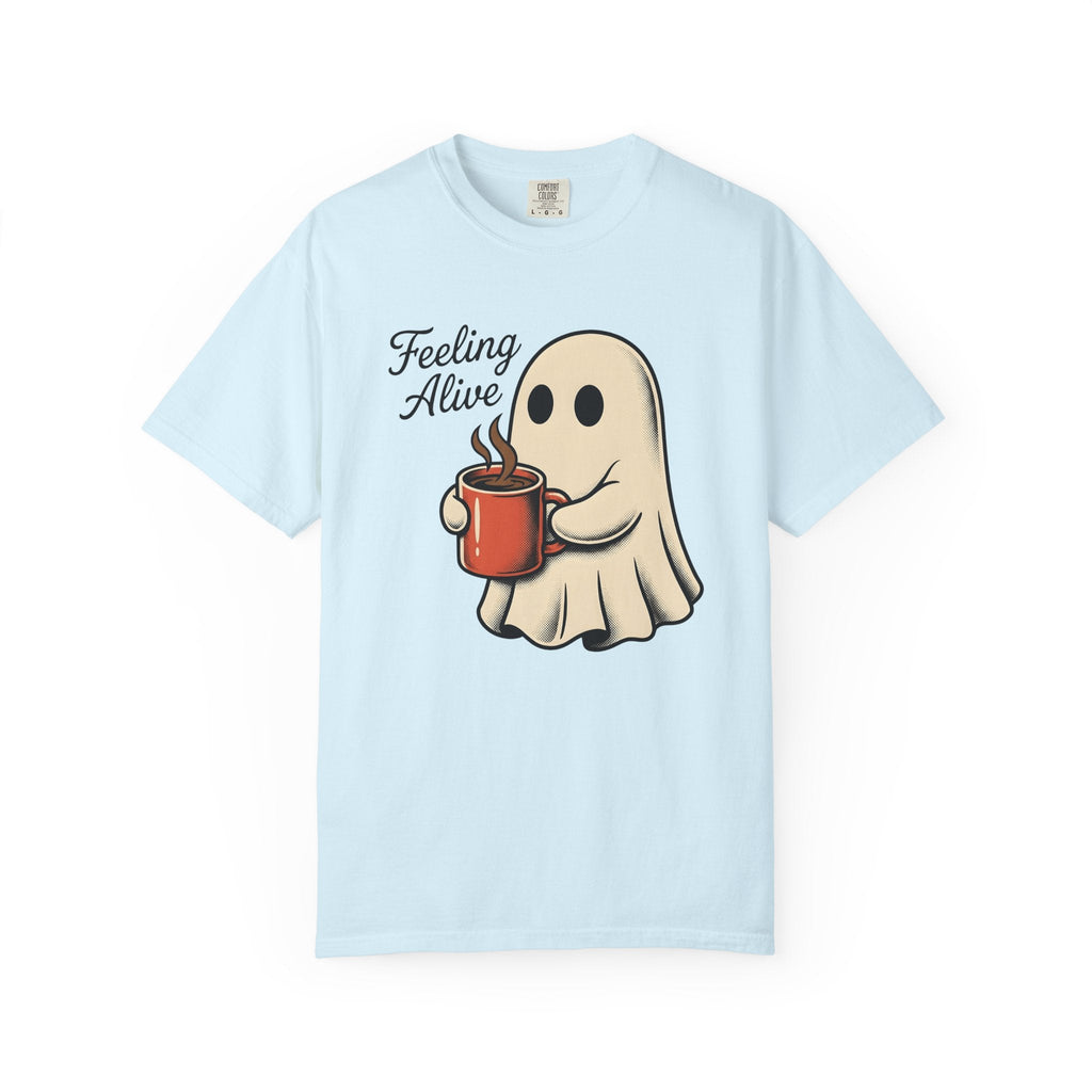 Spooky Coffee Shirt Halloween Espresso Unisex Gift Comic product image 2