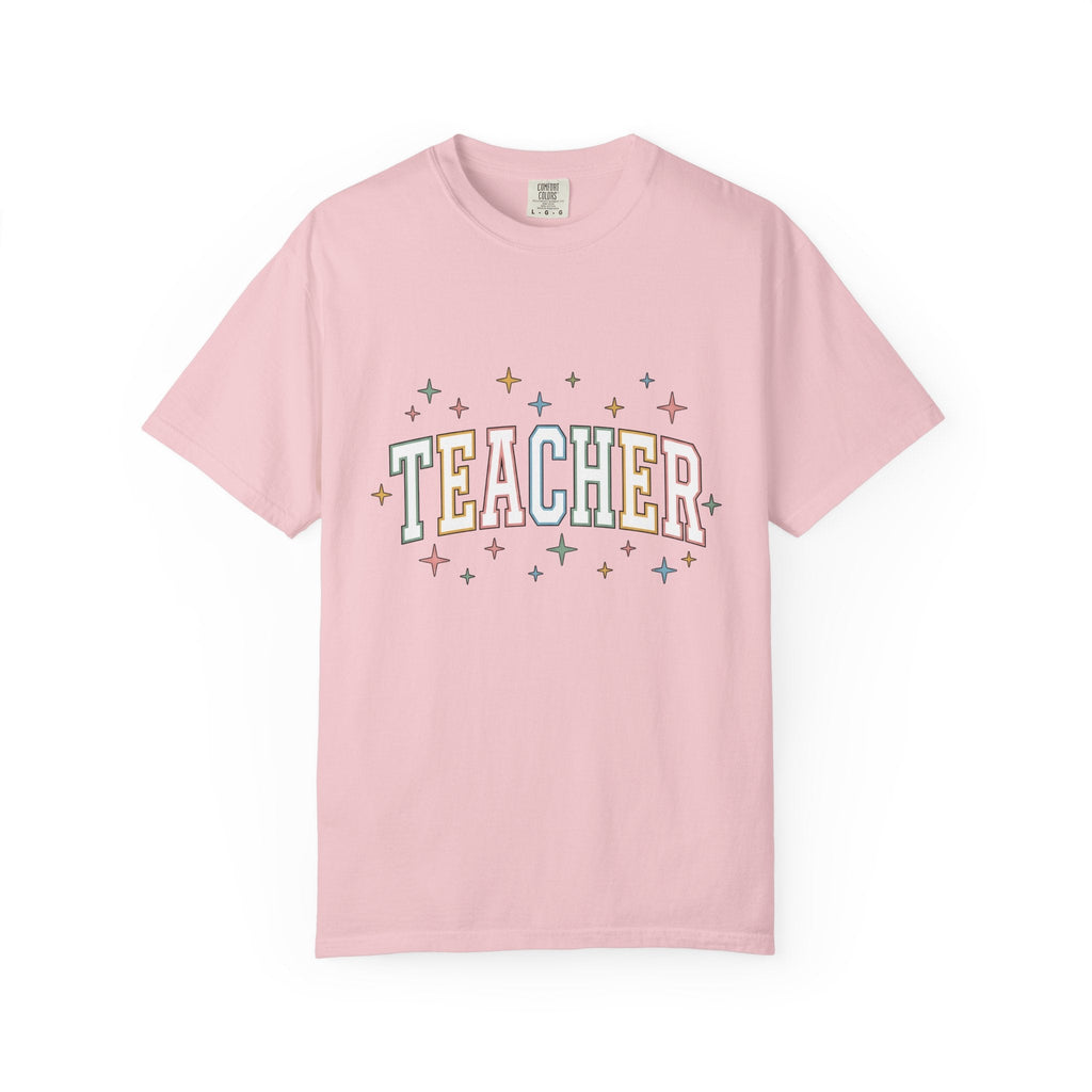 Teaching Phrase Shirt Teachers Learning Unisex Gift Vivid product image 3