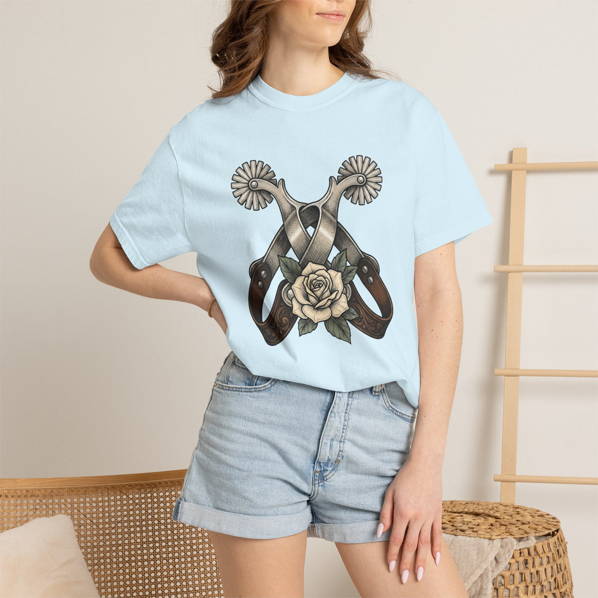 Crossed Spurs Shirt Cowgirl Country Gift for Women Neo product image 9