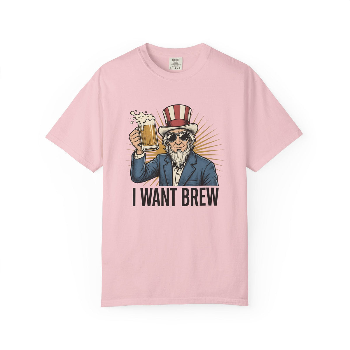 Uncle Sam Beer Shirt 4th Of July Unisex Gift Vintage Tee product image 3