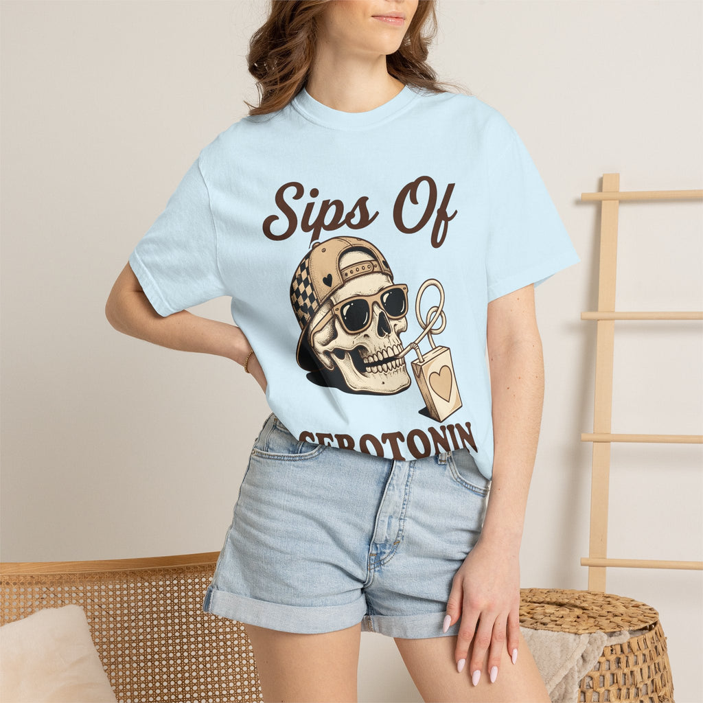 Skull Beverage Shirt Valentine Dark Gift Women Ink Tee product image 10
