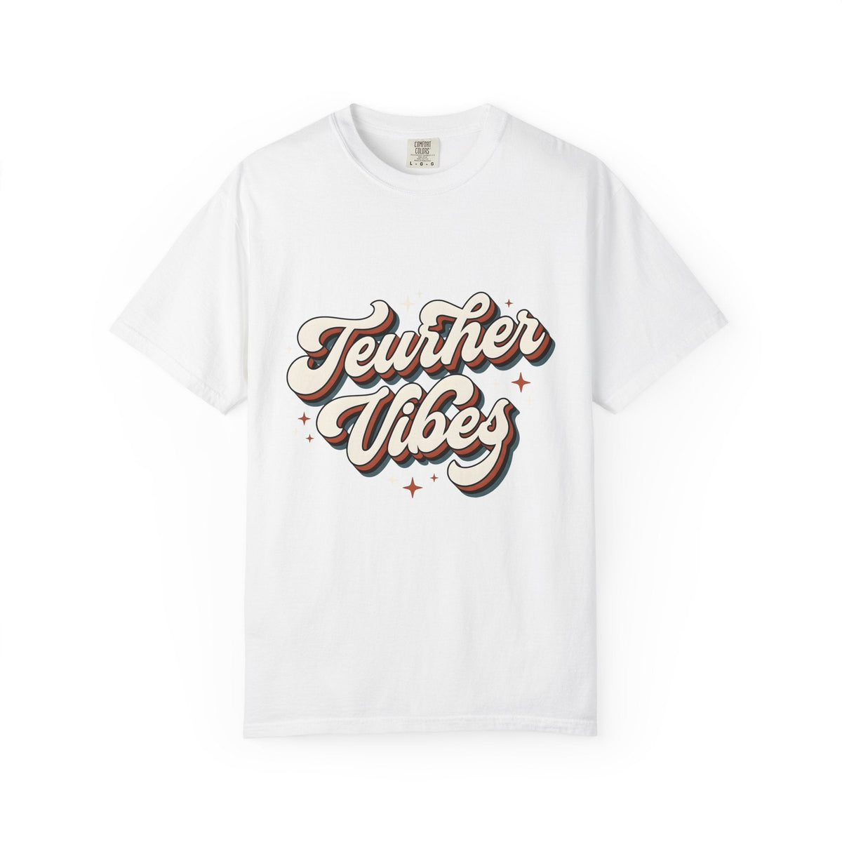 Calligraphy Lettering Classic T-Shirt – Elegant Teacher product image 1