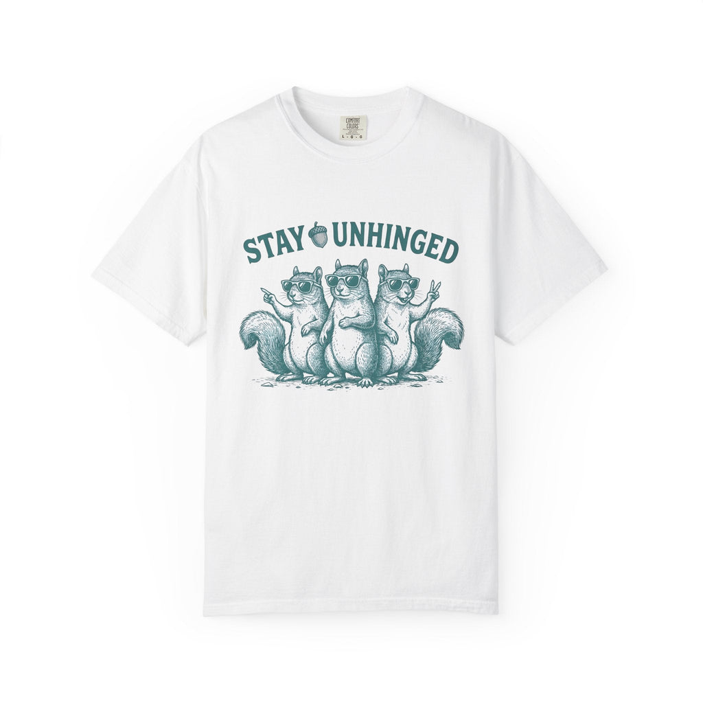 Squirrel Trio Shirt Funny Animal Unisex Gift Hand Drawn Tee product image 1