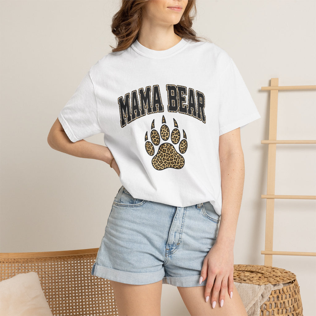 Bear Track Shirt Moms Fauna Gift for Women Safari Print Tee product image 6