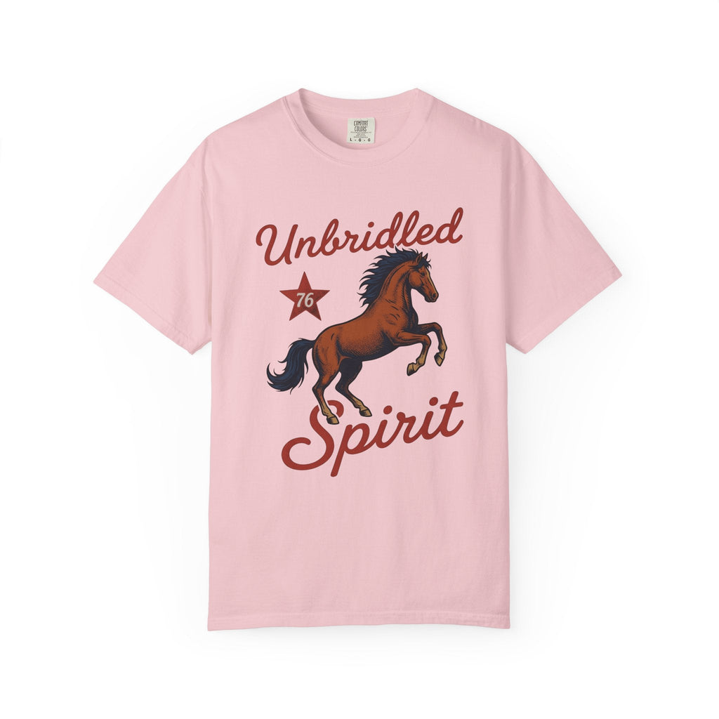 Bucking Horse Shirt America Flag Unisex Gift Retro Tee product image 3