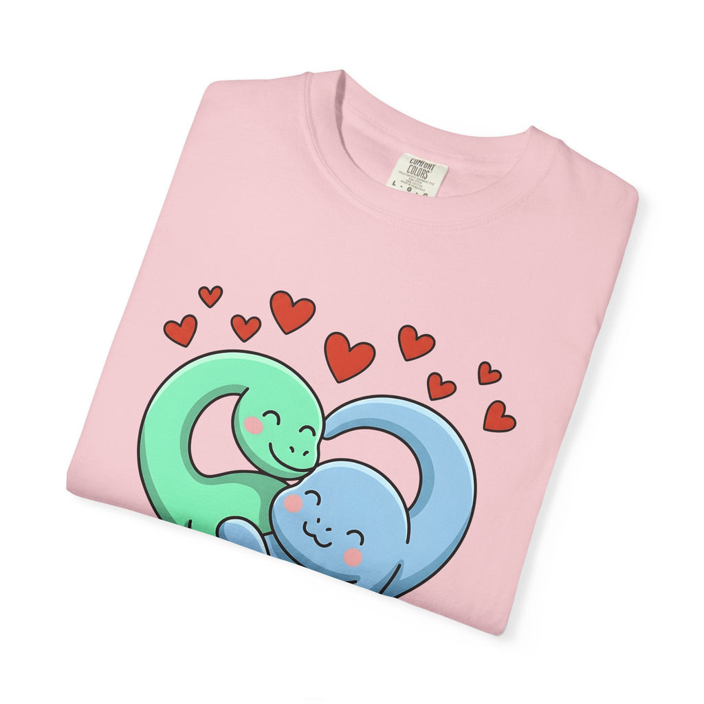 Dino Couple Shirt St. Valentine's Day Affection Unisex Gift product image 11