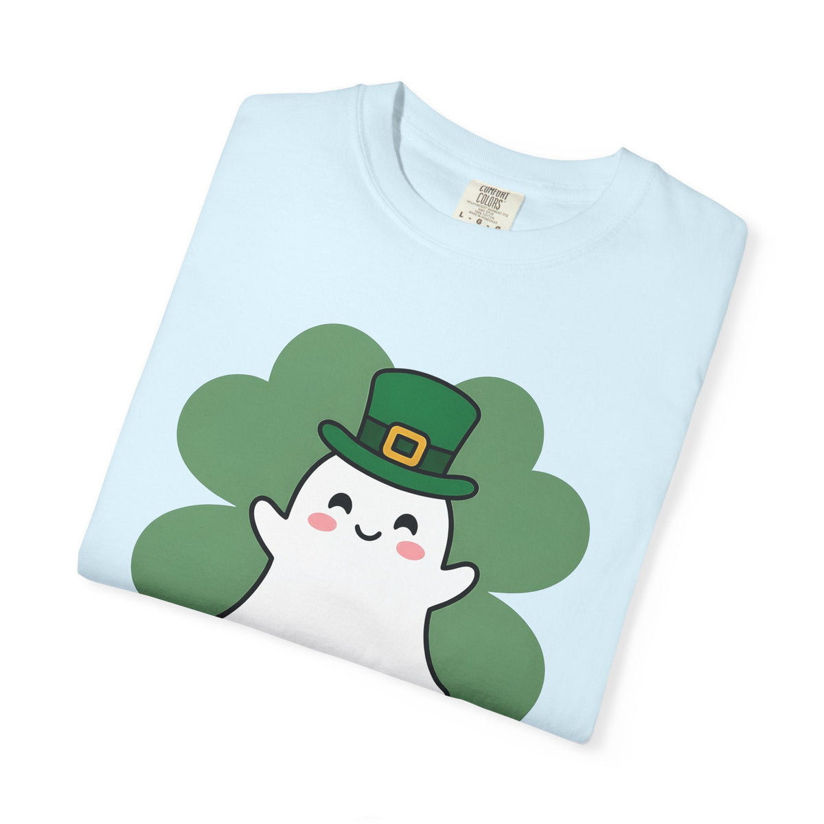 Ghost Clover Shirt St Patrick's Day Halloween Unisex Gift product image 9