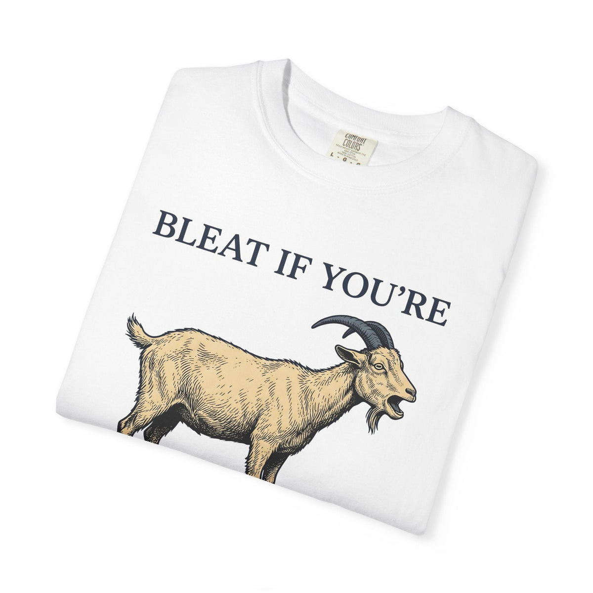 Goat Drawing Classic T-Shirt – Funny Twisted Horns Animal product image 5