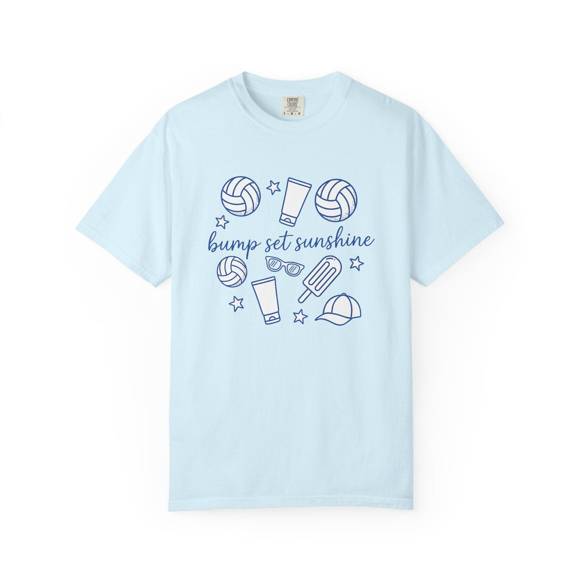 Volleyball Shirt Sports Vacation Unisex Gift Outline Tee product image 2
