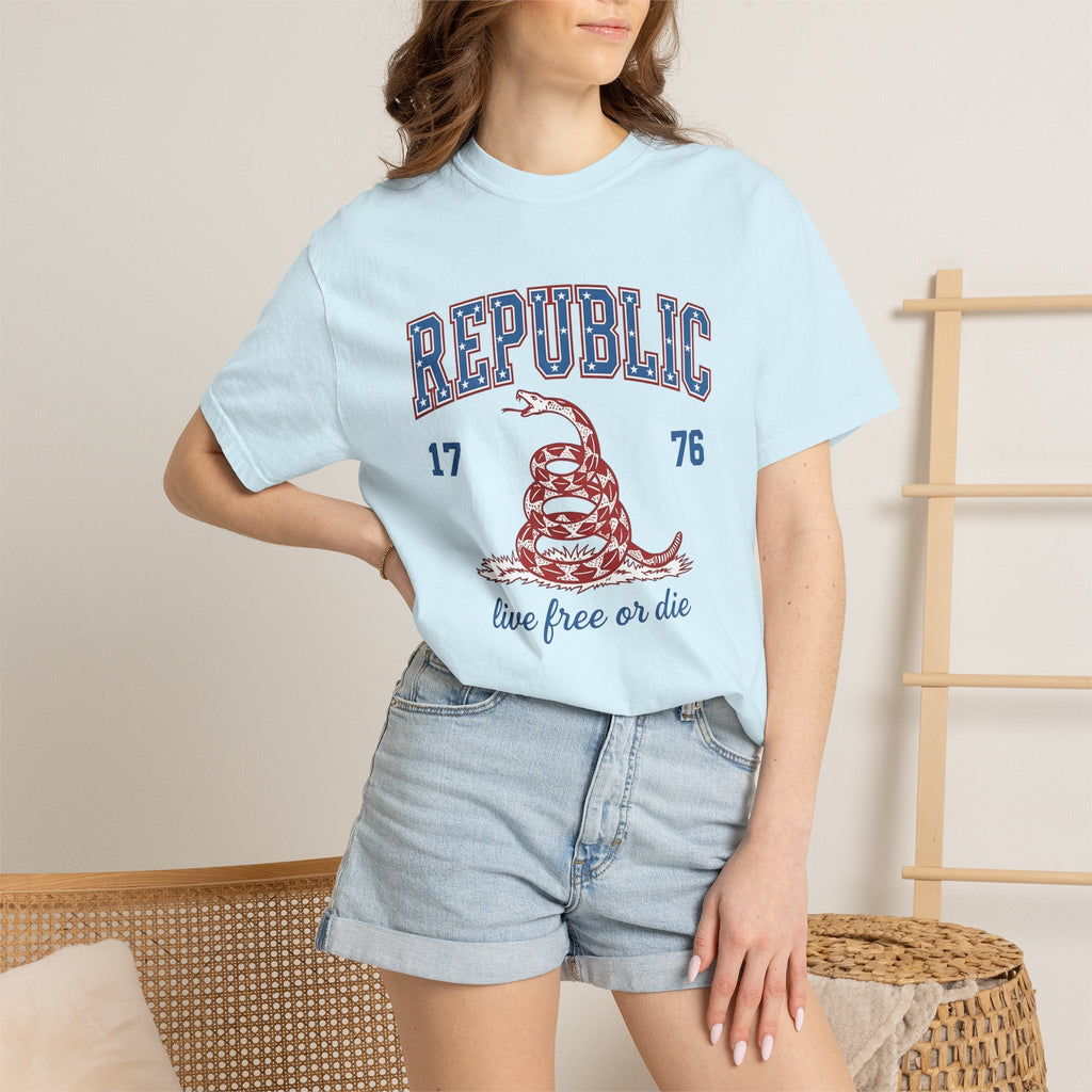 Rattlesnake Graphic Shirt America Freedom Unisex Gift product image 9