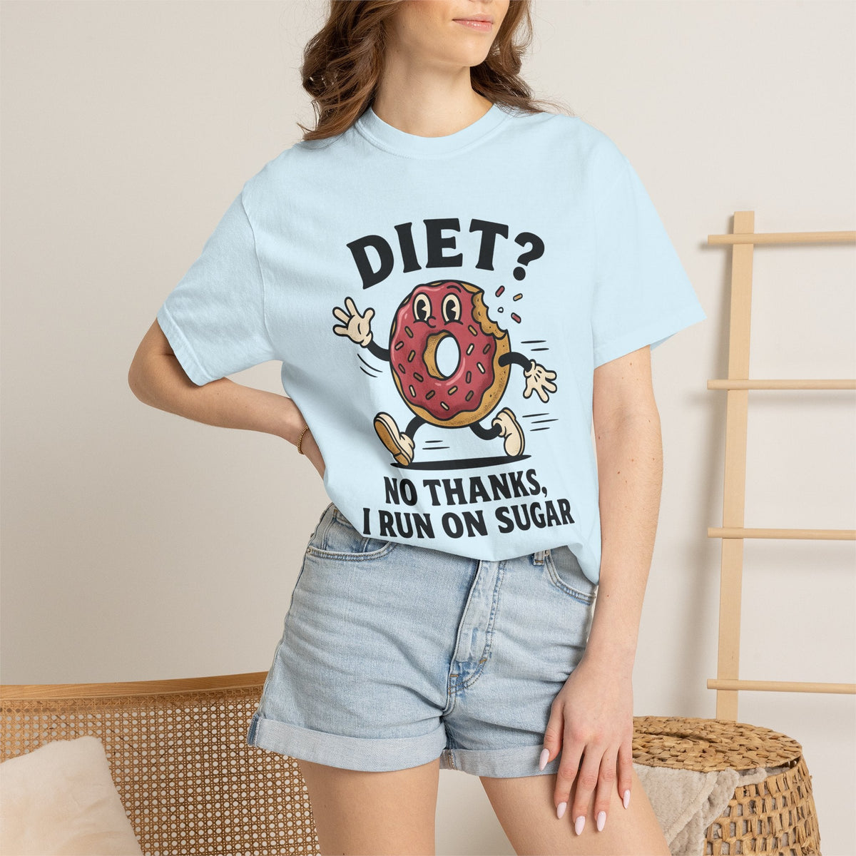 Donut Character Shirt Desserts Humor Unisex Gift Cartoon product image 9