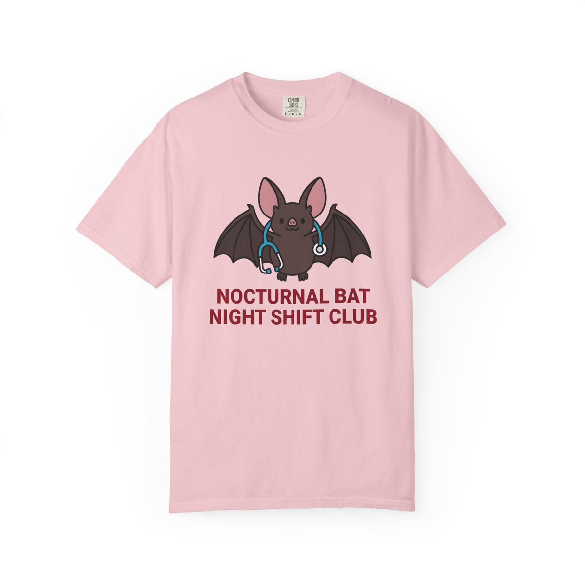 Bat Health Monitor Shirt Nurses Overnight Shift Unisex Gift product image 3