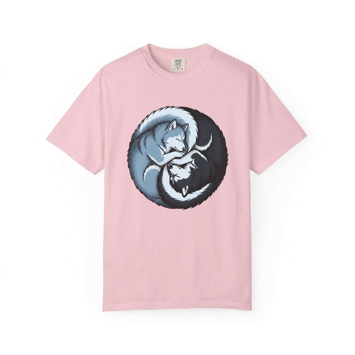 Husky Dogs Shirt Dog Fauna Unisex Gift Line Art Tee product image 3