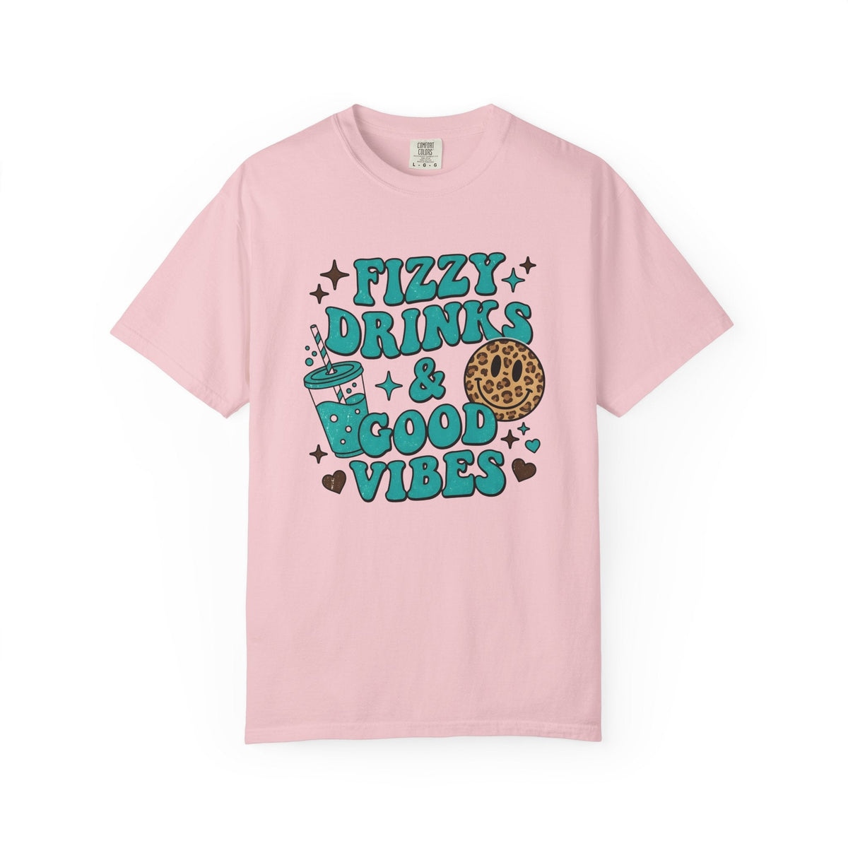 Fizzy Drink Cup Shirt Drinks Encouragement Unisex Gift Cartoon Tee Soda Cup