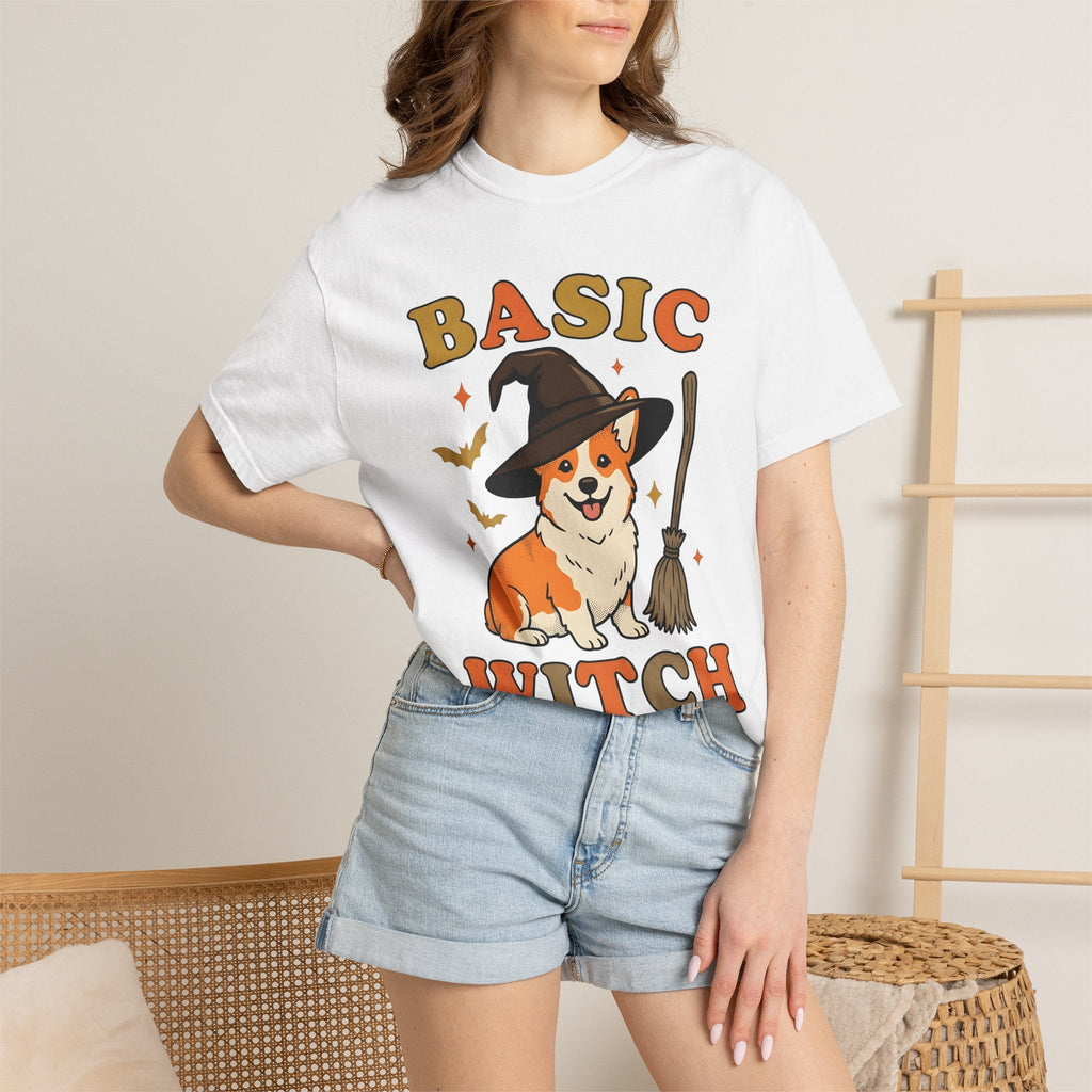 Corgi Magician Cartoon T-Shirt – Halloween Puppy Dog Lover product image 7