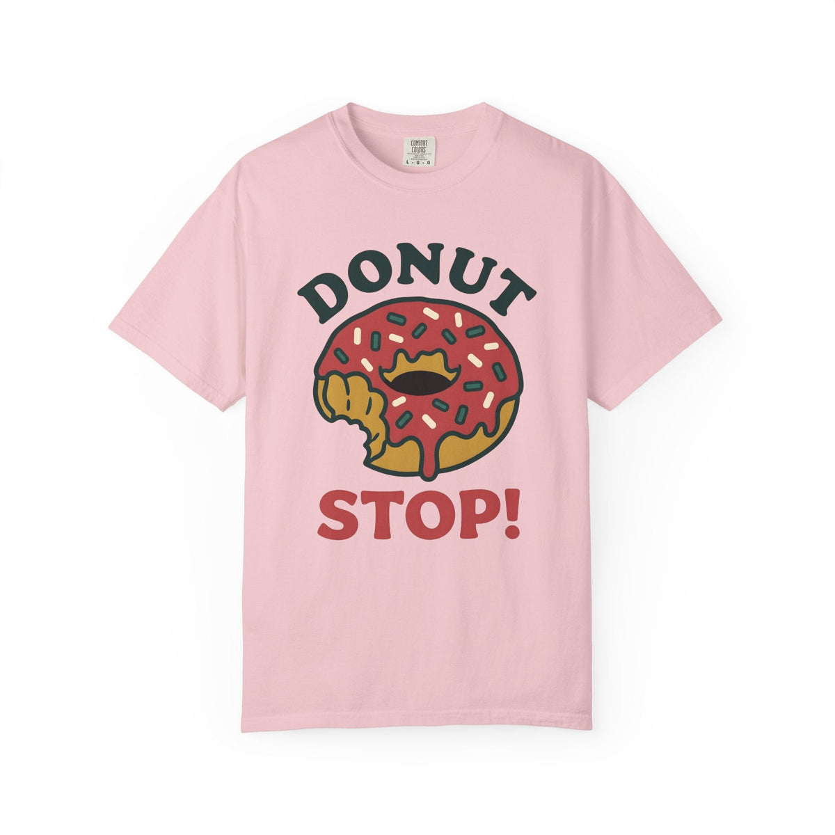 Chocolate Donut Shirt Desserts Brunch Unisex Gift Comic Tee product image 3