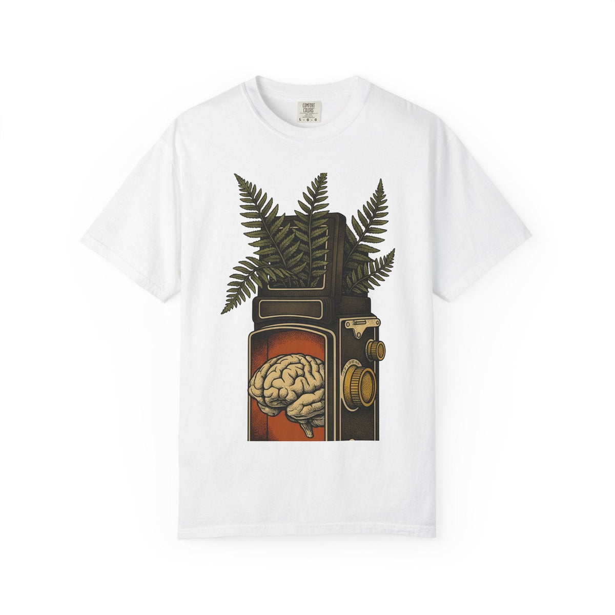 Antique Camera Mind Shirt Boho Chic Abstract Unisex Gift product image 1