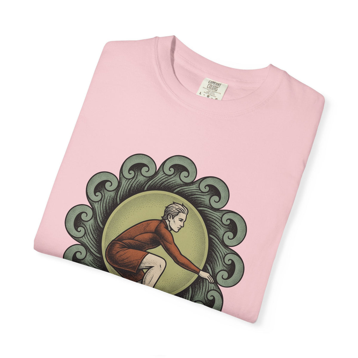 Surfer Shirt Sports Shore Gift Women Hand Drawn Tee product image 11