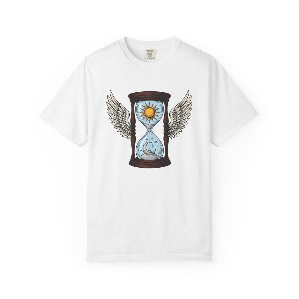 Feathered Timer Shirt Boho Chic Astrology Unisex Gift product image 1