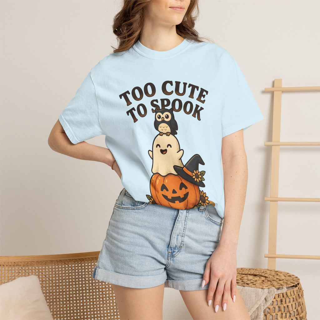 Pumpkin Bird Vintage T-Shirt – Cute Halloween Autumn product image 9