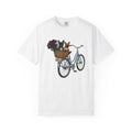 Frenchie Bike Shirt Valentines Day Puppy Gift Women Rustic product image 1