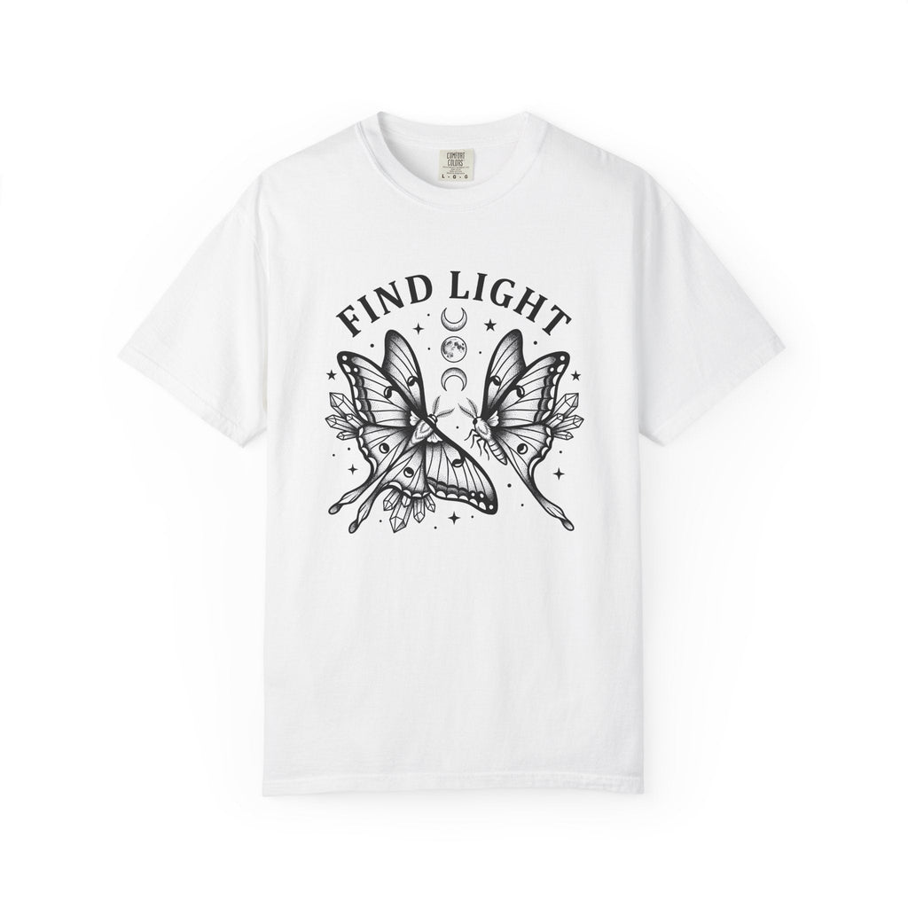 Luna Moths Shirt Animals Celestial Unisex Gift Boho Tee product image 1
