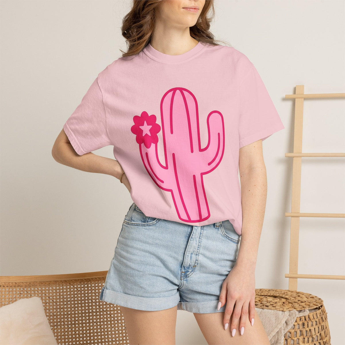 Cactus Graphic Shirt Cowgirl Western Gift for Women Minimal product image 12