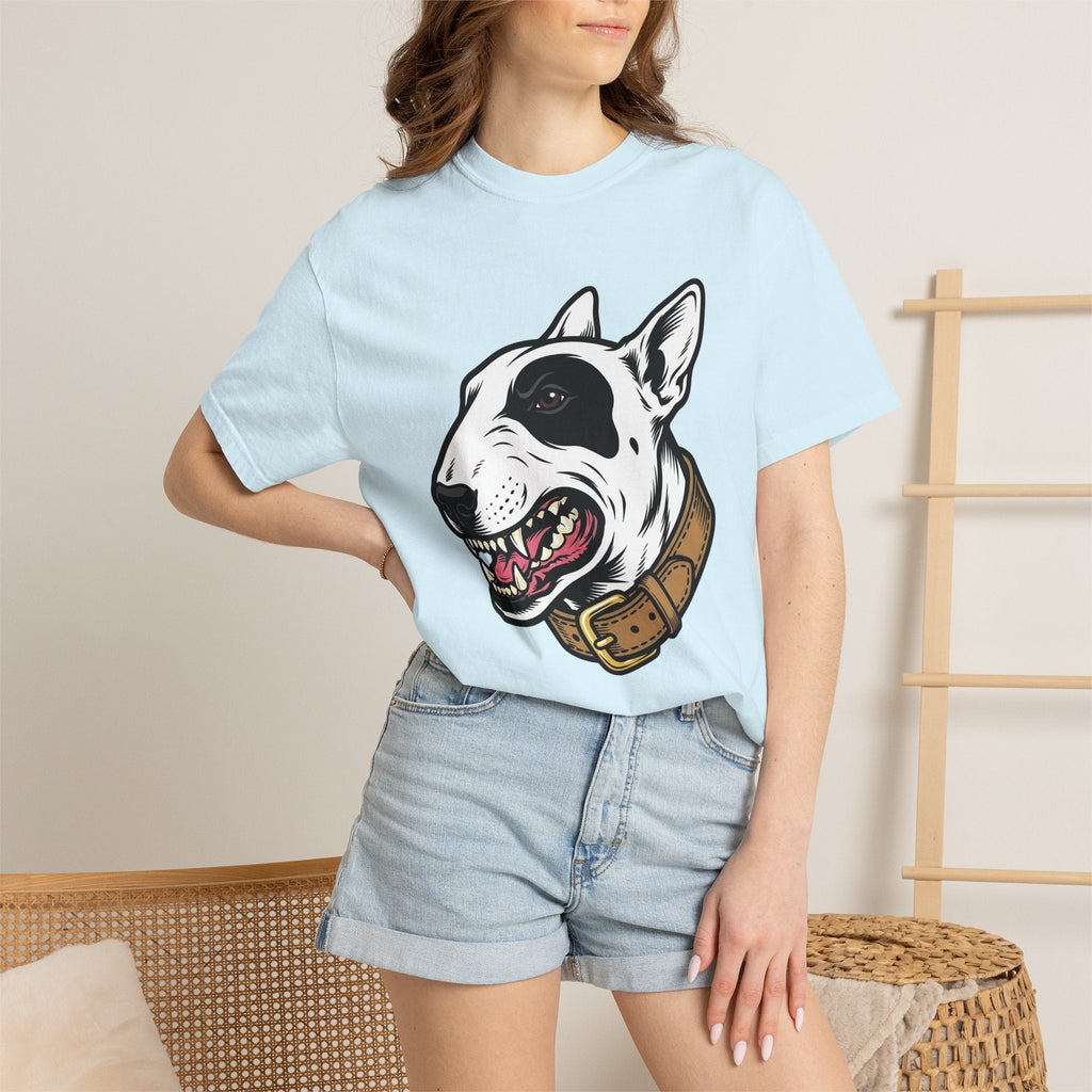 Bull Terrier Dog Shirt Pet Supplies Gift Women Sketch Tee product image 9