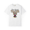 Apple Books Bow Shirt Teacher School Unisex Gift Floral Tee product image 1