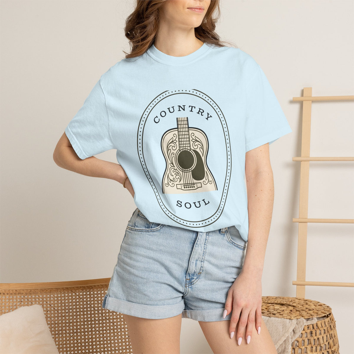 Acoustic Guitar Shirt Cowgirl Sound Gift for Women Hippie product image 9