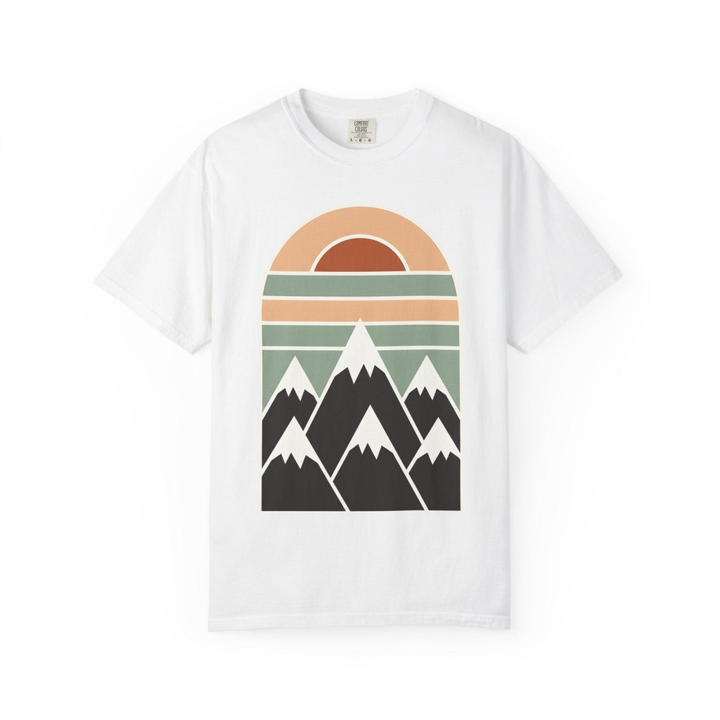 Mountain Twilight Shirt Nature Adventure Unisex Gift Flat product image 1